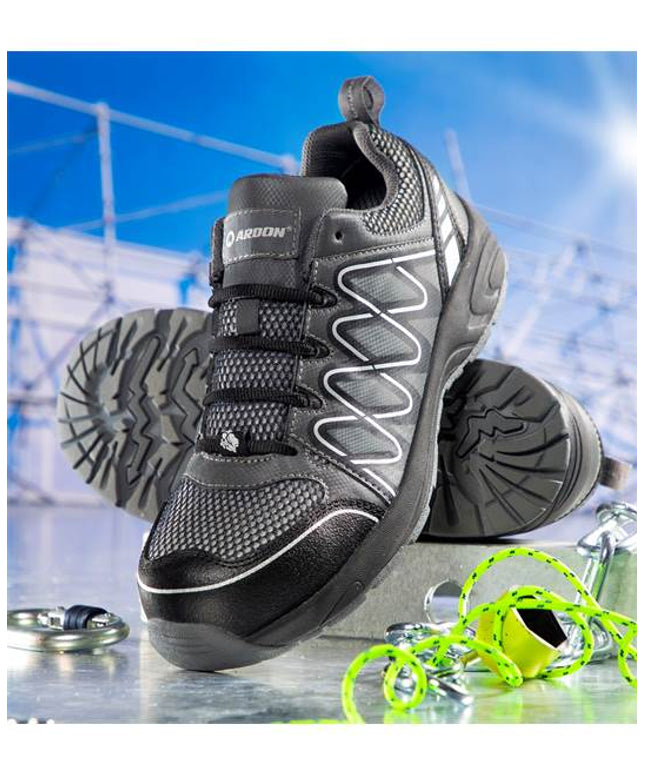 Pantofi de protectie metal free Ardon VISPER S1P, cu bombeu compozit si lamela