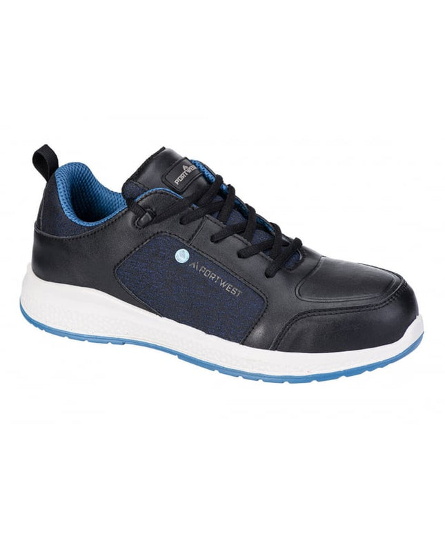 Pantofi de protectie Portwest FC07 Eco Composite Trainer S3S, cu bombeu compozit si lamela