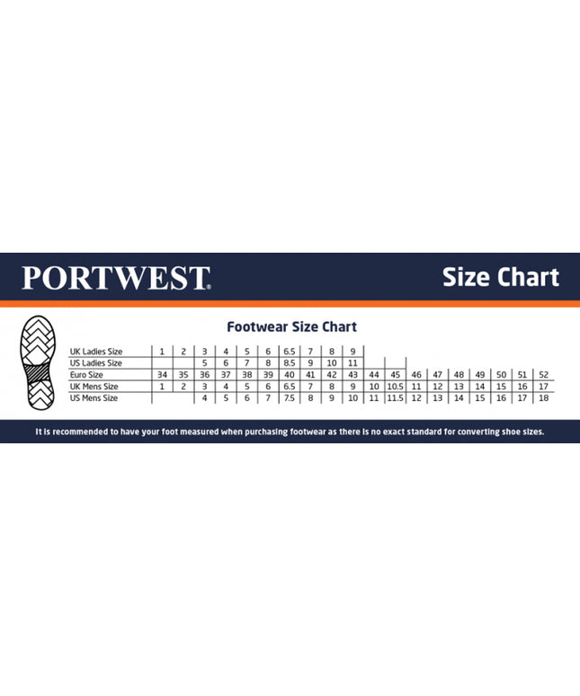 Pantofi de protectie Portwest Textile SUEDE SR FO S1, cu bombeu din compozit