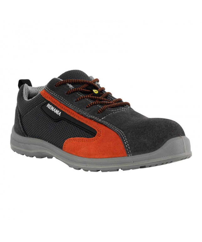 Pantofi de protectie Renania EAGLE ORANGE S1PS SR FO ESD, cu bombeu din aluminiu si lamela