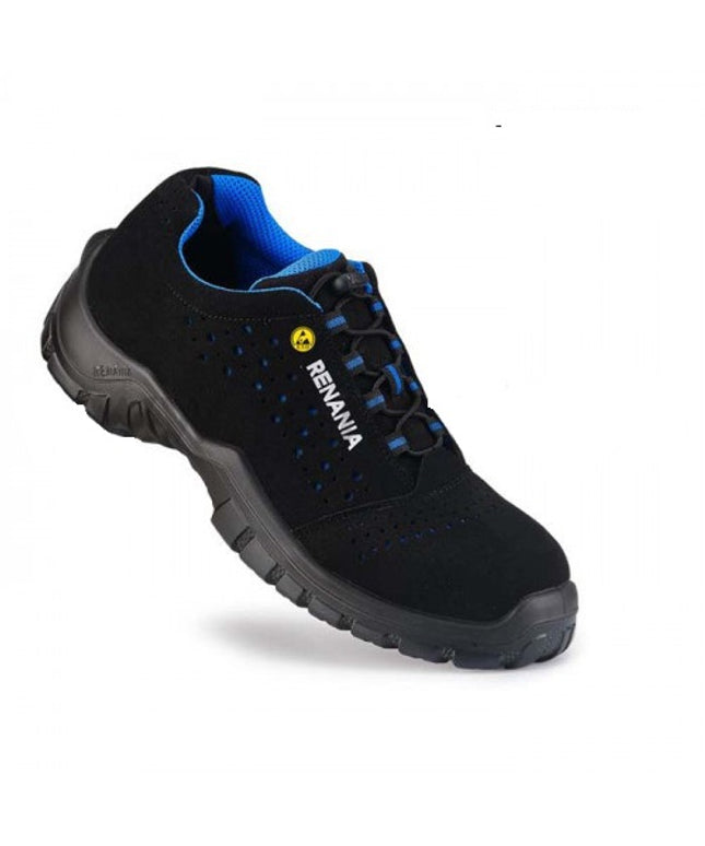 Pantofi de protectie Renania QOMODO S1P ESD, cu bombeu din fibra de sticla si lamela