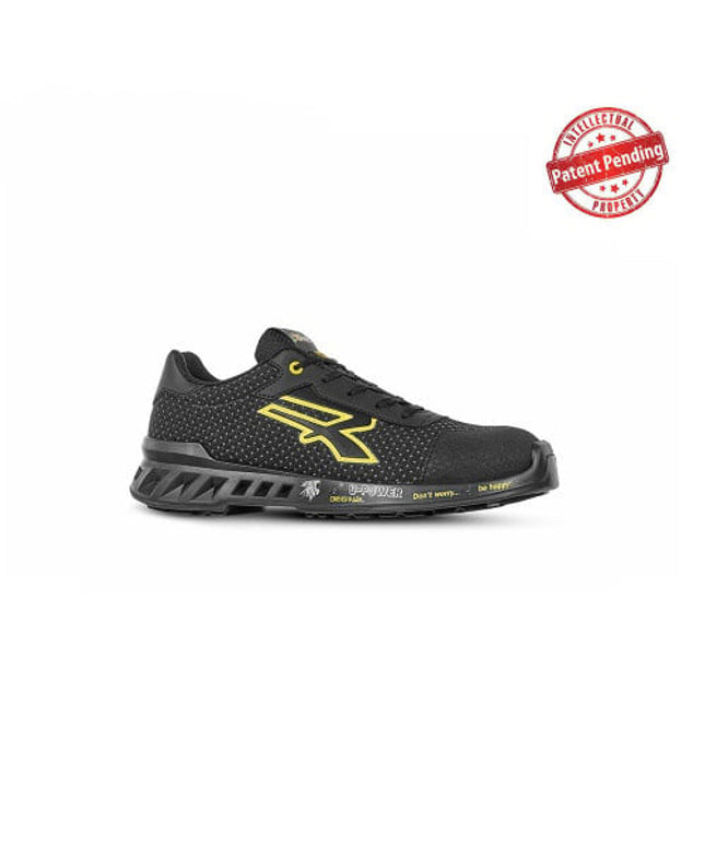 Pantofi de protectie UPower MATT S3 CI ESD SRC, cu bombeu din aluminiu si lamela