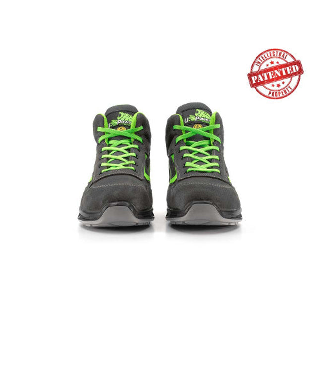 Pantofi de protectie UPower HUMMER S3 CI ESD SRC, cu bombeu din aluminiu si lamela