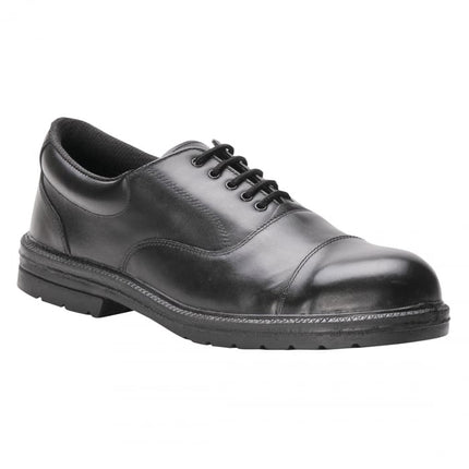 Pantofi de protectie Portwest FW47 EXECUTIVE OXFORD S1P, bombeu metalic si lamela