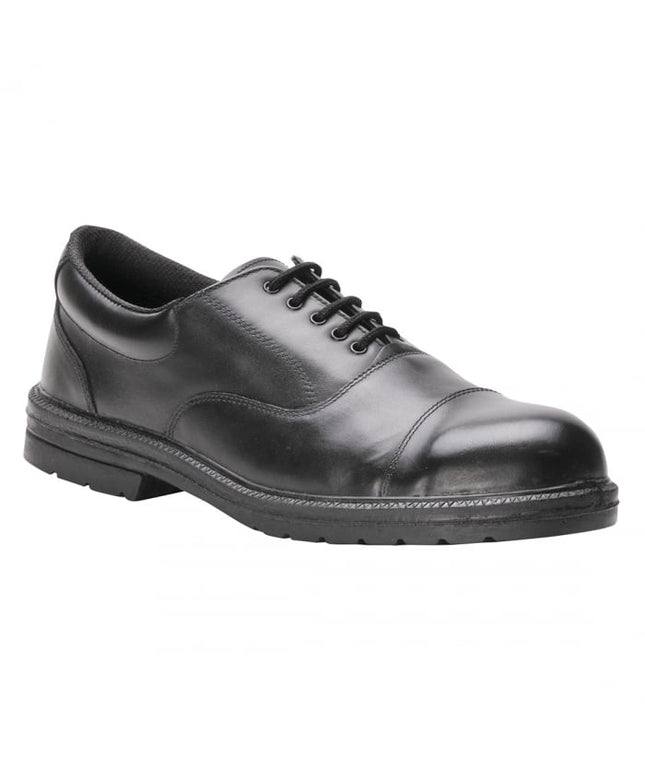 Pantofi de protectie Portwest FW47 EXECUTIVE OXFORD S1P, bombeu metalic si lamela