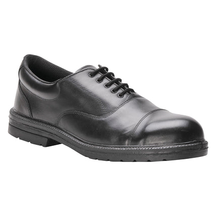 Pantofi de protectie Portwest FW47 EXECUTIVE OXFORD S1P, bombeu metalic si lamela