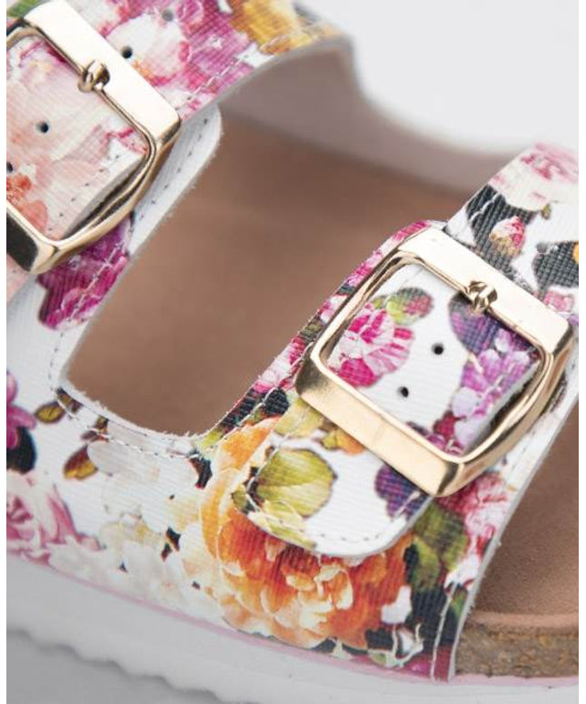 Papuci dama cu talpa din pluta Ardon JUNO ROZE