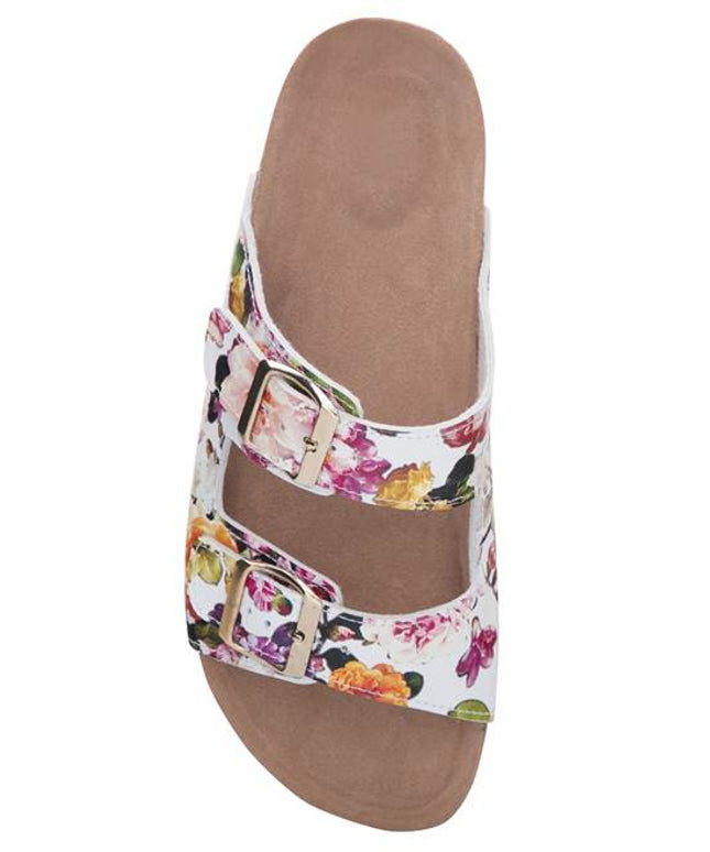 Papuci dama cu talpa din pluta Ardon JUNO ROZE