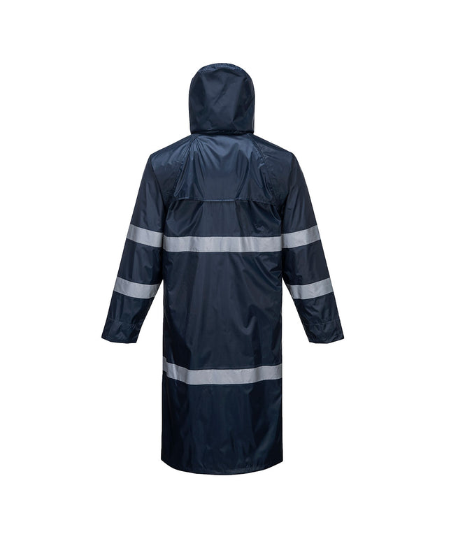 Pelerina de ploaie cu benzi reflectorizante Portwest F438 IONA, 100% poliester, 210 gr/mp