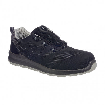 Pantofi de protectie Portwest FT08 WIRE SAFETY TRAINER KNIT S1P, bombeu compozit si lamela
