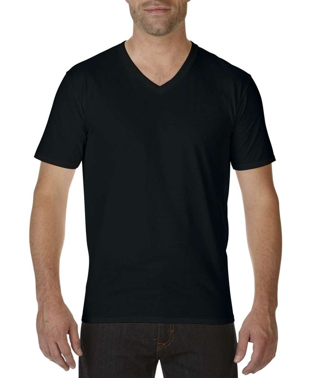 Tricou clasic Gildan GI41V00 PREMIUM COTTON V-NECK, 100% bumbac, 185 gr/mp