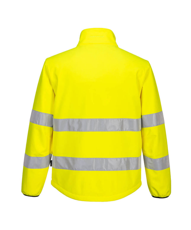 Jacheta softshell reflectorizanta Portwest PW2 PW275, 96% poliester, 4% elastan, 280 gr/mp