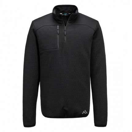 Bluza fleece Portwest KX376 Hi-Vis 1/4, 100% poliester, 290 gr/mp