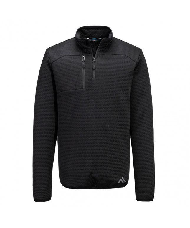 Bluza fleece Portwest KX376 Hi-Vis 1/4, 100% poliester, 290 gr/mp