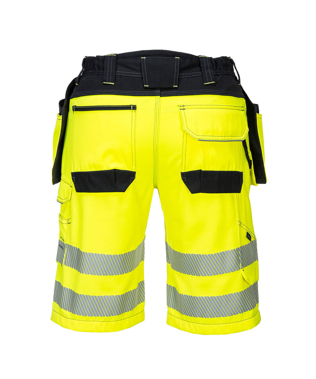 Pantaloni scurti reflectorizanti Portwest PW343 PW3 HOLSTER, 65% poliester, 35% bumbac, 300g