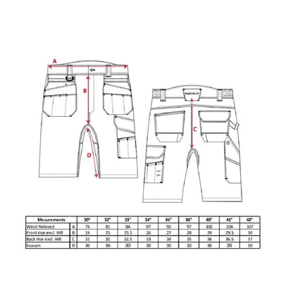 Pantaloni scurti reflectorizanti Portwest PW343 PW3 HOLSTER, 65% poliester, 35% bumbac, 300g