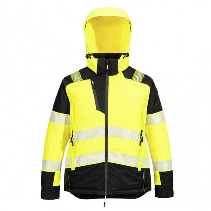 Jacheta reflectorizanta dama Portwest Hi-Vis Woman's WINTER PW3, 100% poliester, 170 gr/mp