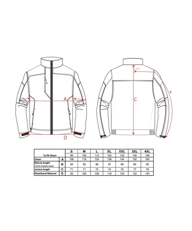Jacheta de lucru Portwest T603 PW3, 65% poliester, 35% bumbac, 300g