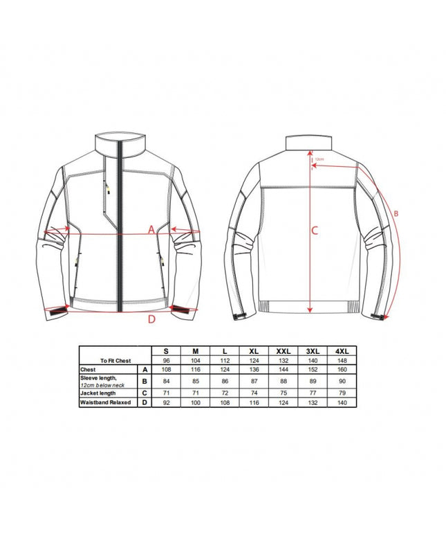 Jacheta de lucru Portwest T603 PW3, 65% poliester, 35% bumbac, 300g