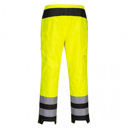 Pantaloni impermeabili reflectorizanti Portwest PW386 PW3, 100% poliester, 190g