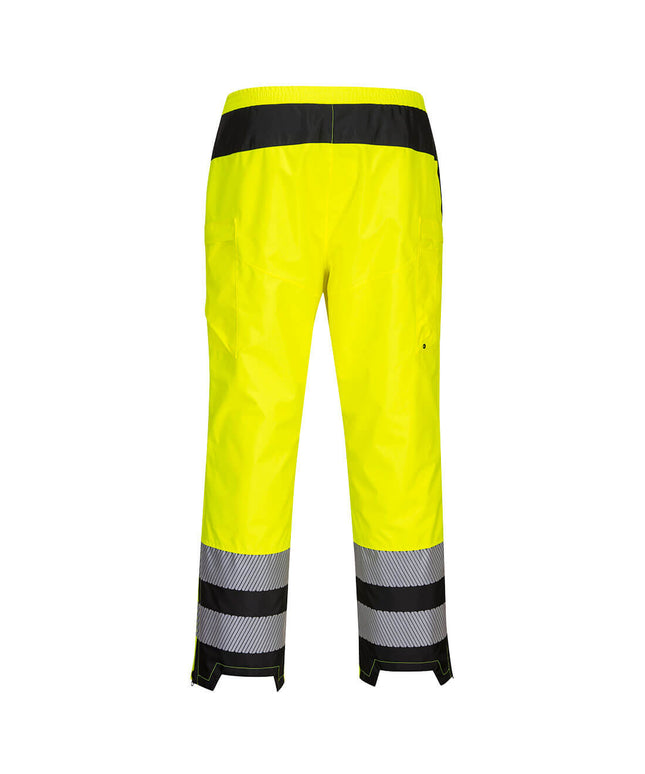 Pantaloni impermeabili reflectorizanti Portwest PW386 PW3, 100% poliester, 190g