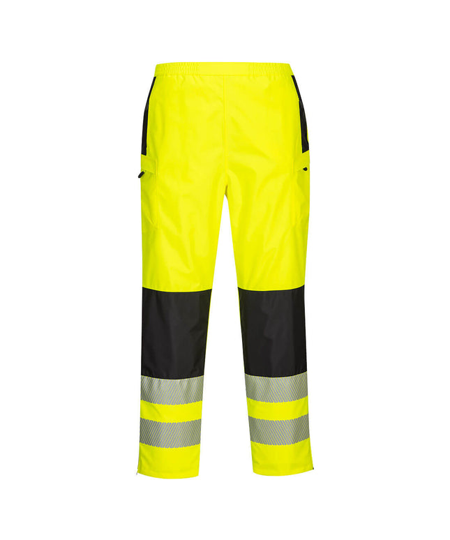 Pantaloni impermeabili reflectorizanti Portwest PW386 PW3, 100% poliester, 190g