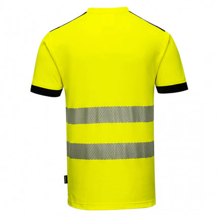 Tricou clasic reflectorizant Portwest T181 PW3, 55% bumbac, 45% poliester, 175g