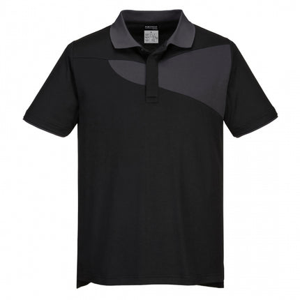 Tricou polo Portwest HiVis S/S PW210 PW3, 55% bumbac, 45% poliester, 144g