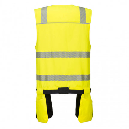 Vesta reflectorizanta Portwest PW308 PW3 CLASA 1, pentru scule, 65% poliester, 35% bumbac, 245g