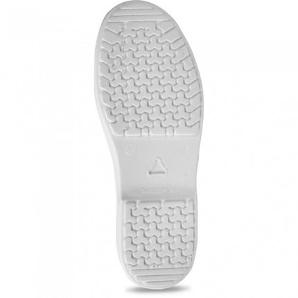 Saboti albi de protectie microfibra Cerva RAVEN SB, cu bombeu metalic