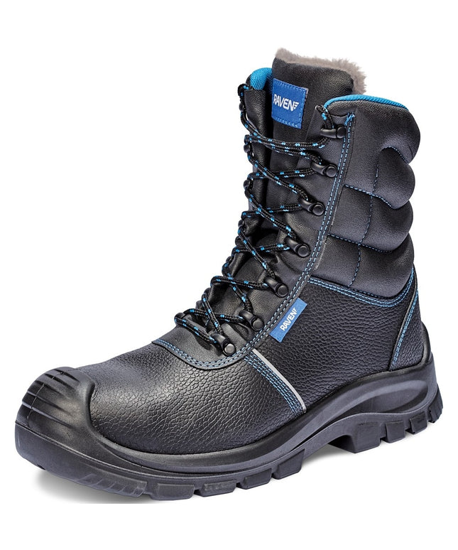 Bocanci de protectie Cerva RAVEN XT HIGH ANKLE S3, cu bombeu metalic si lamela, neimblanit