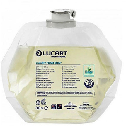 Rezerva sapun spuma Lucart LUXURY FOAM SOAP, 800 ml