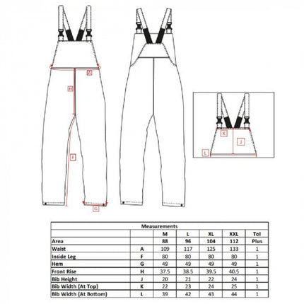 Pantaloni salopeta cu pieptar impermeabili Portwest SEALTEX CLASSIC S453, 100% poliester, 200g