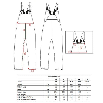 Pantaloni salopeta cu pieptar impermeabili Portwest SEALTEX CLASSIC S453, 100% poliester, 200g