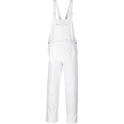 Pantaloni salopeta cu pieptar de lucru Portwest S810, pentru zugravi, 100% bumbac, 305g