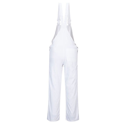 Pantaloni salopeta cu pieptar de lucru Portwest S810, pentru zugravi, 100% bumbac, 305g