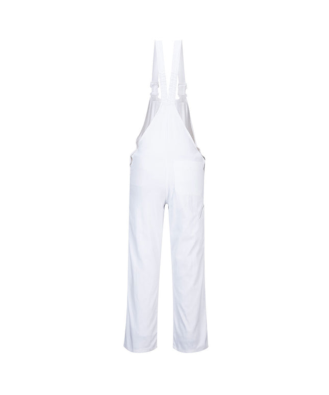 Pantaloni salopeta cu pieptar de lucru Portwest S810, pentru zugravi, 100% bumbac, 305g