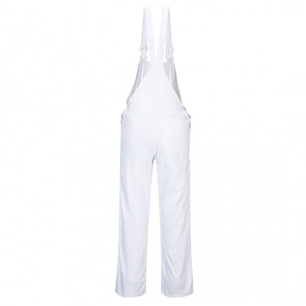 Pantaloni salopeta cu pieptar de lucru Portwest S810, pentru zugravi, 100% bumbac, 305g