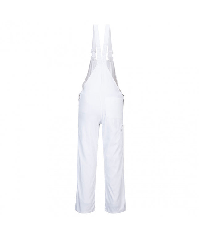 Pantaloni salopeta cu pieptar de lucru Portwest S810, pentru zugravi, 100% bumbac, 305g