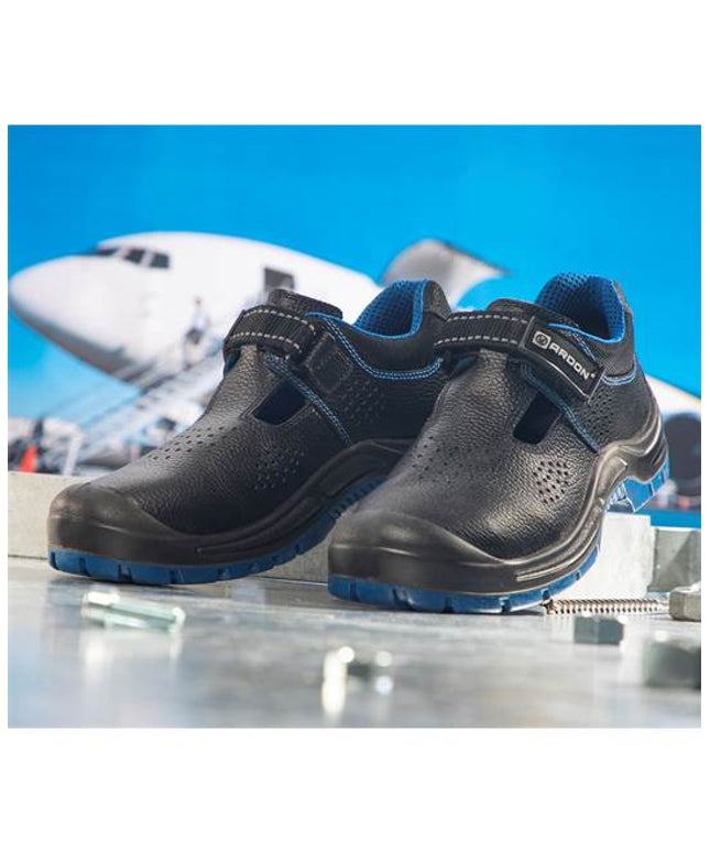 Sandale de protectie Ardon KING S1, cu bombeu metalic