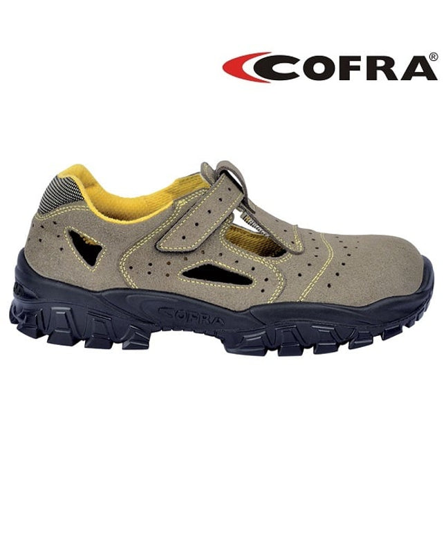 Sandale de protectie COFRA NEW BRENTA S1P, cu bombeu metalic si lamela