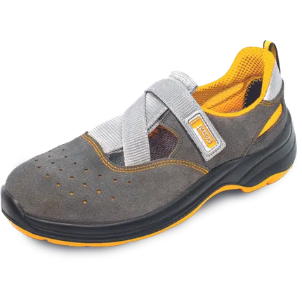 Sandale de protectie Panda MATERA MF S1 ESD SRC, cu bombeu din compozit si lamela