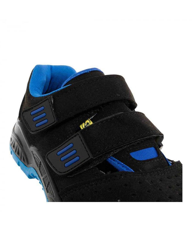 Sandale de protectie Renania MAVERICK S1 PL SR FO ESD, cu bombeu din fibra de sticla si lamela