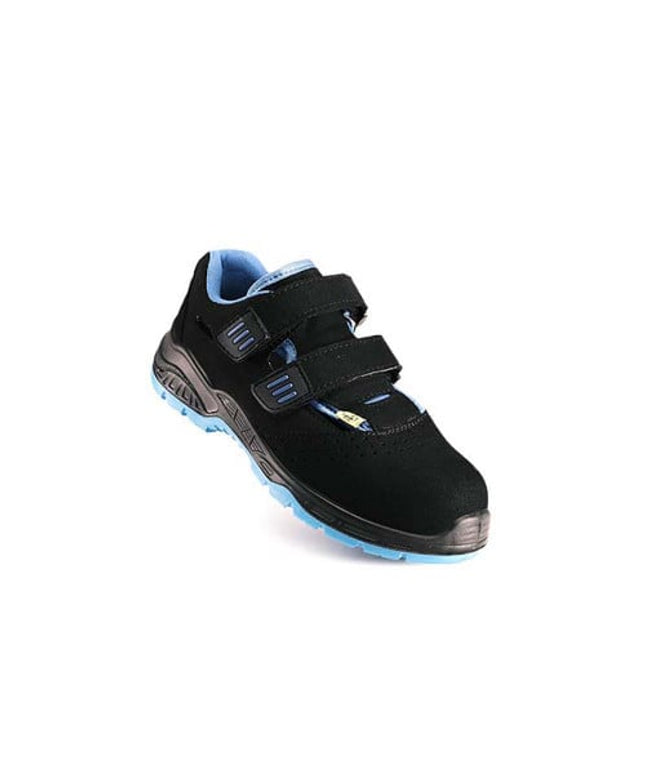 Sandale de protectie Renania MAVERICK S1 PL SR FO ESD, cu bombeu din fibra de sticla si lamela