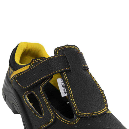 Sandale de protectie Renania NEW YANTAI S1P, cu bombeu metalic si lamela