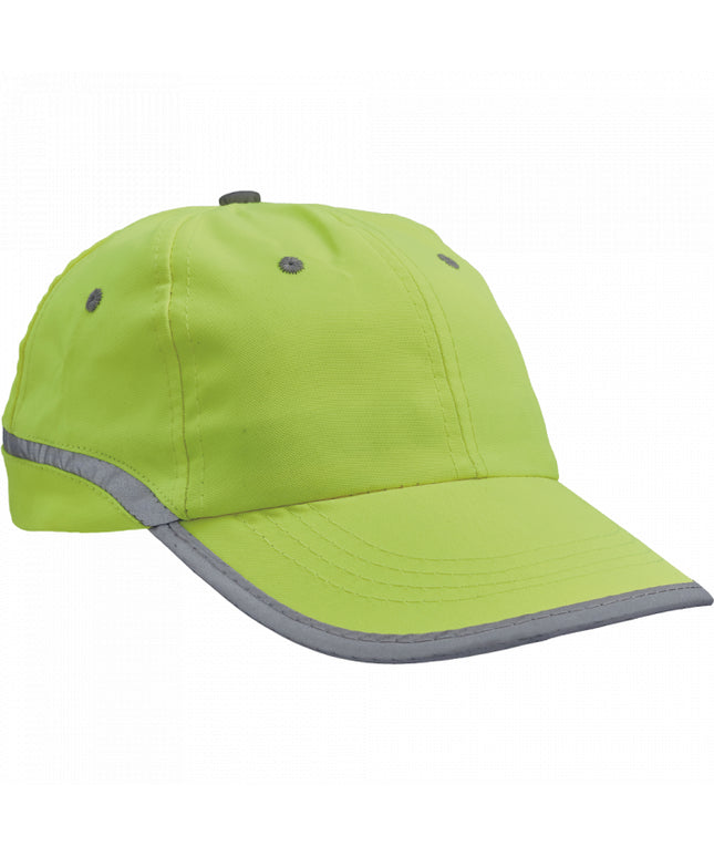 Sapca reflectorizanta Cerva TAHIR, 60% bumbac, 40% poliester