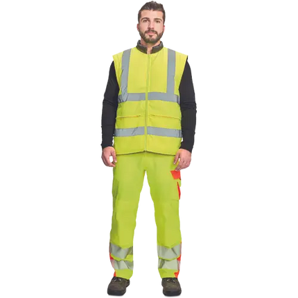 Jacheta reflectorizanta softshell Cerva KNOXFIELD HVPS, 100% poliester, 290 gr/mp