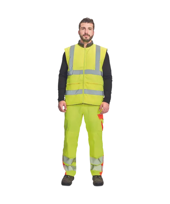 Jacheta reflectorizanta softshell Cerva KNOXFIELD HVPS, 100% poliester, 290 gr/mp