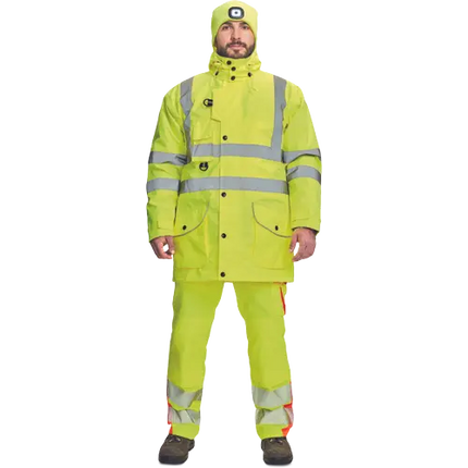 Jacheta reflectorizanta softshell Cerva KNOXFIELD HVPS, 100% poliester, 290 gr/mp