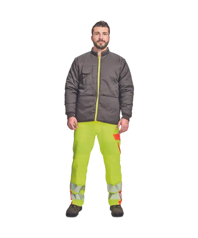 Jacheta reflectorizanta softshell Cerva KNOXFIELD HVPS, 100% poliester, 290 gr/mp